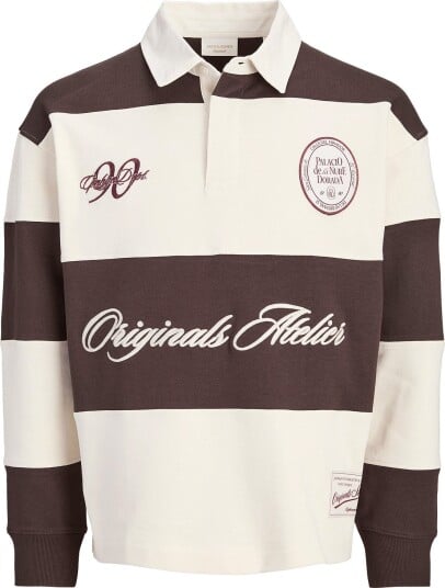 Jack & Jones Jorsalamanco Rugby Sweat Polo   JAVA   XL