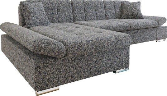 Vananda Soffa med Divan 3 seter Marineblå