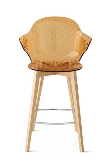 Calligaris Saint Tropez stol eik / amber