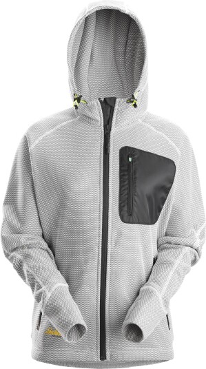 Snickers Workwear 8047 0904 FlexiWork Hettegenser hvit/svart S Klær
