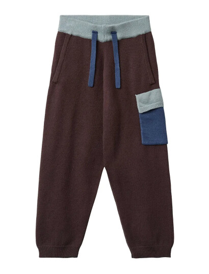 Fliink Alon Contrast Pant - Brown - 12 M Fliink Alon Contrast Pant - Brown - 12 M