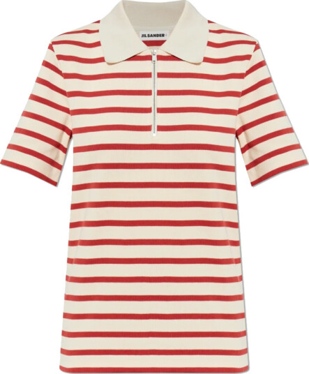 Jil Sander Dame Topper Rød M,