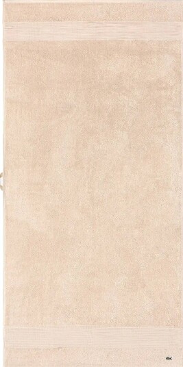 Lacoste Home Llecroco Bath Towel - CAPPUCC - 70X140 cm