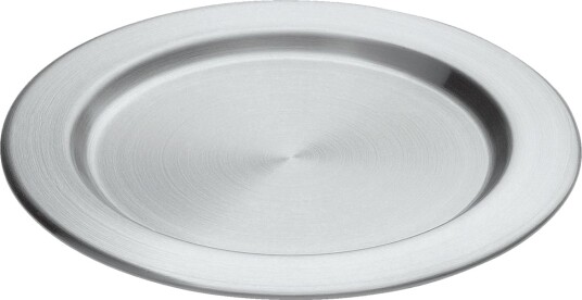 VEGA Glassunderlag Tilu matt; 11.8 cm Ø; Sølvfarge; Rund; 6 Stykk / Forpakning
