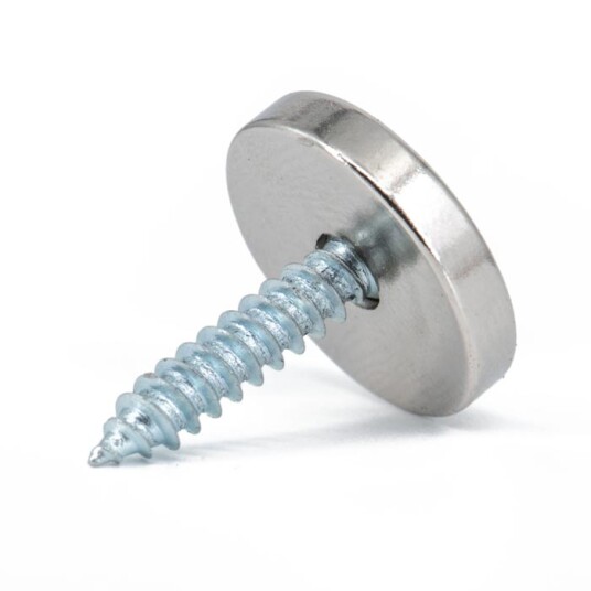 SuperMagneter Magnet Med Skruehull 16 X 3 Mm - Supermagneter.No