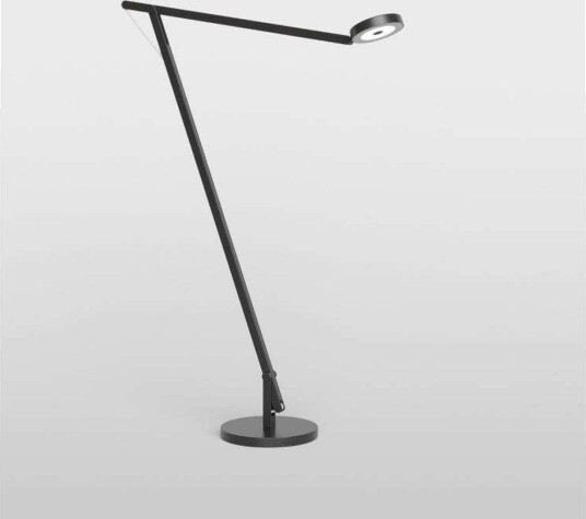 Gulvlampe Rotaliana dimmbar Svart Stue Aluminium Svart
