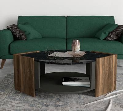 Hanah Home Sofabord Marbel 1646073-01-0 1646072-01-0