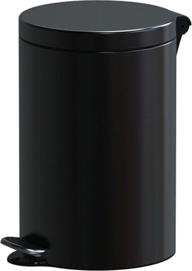 Søppelbøtte Alda Med Pedal Svart Af612a 05 Søppelbøtte Alda Med Pedal Svart Af612a 05