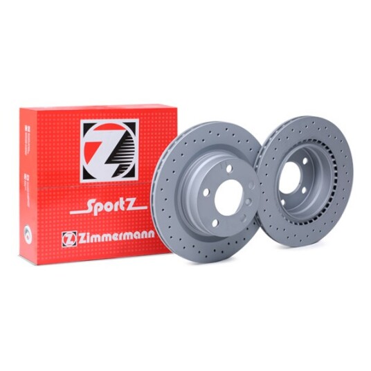 Bremseskive ZIMMERMANN 150.3498.52
