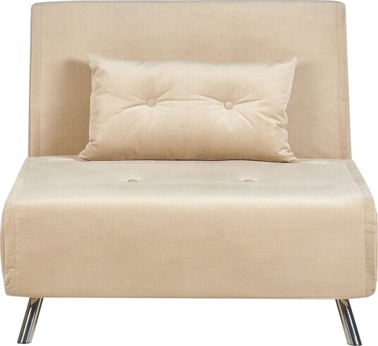 Sovesofa Farris - Beige, Sølv