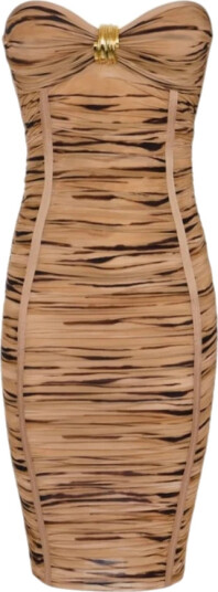 Elisabetta Franchi Dame Kjoler Beige L,