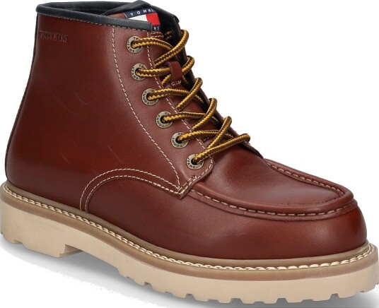 Tommy Hilfiger Archive 01 American Lth Boot RICH MOCHA 46 Tommy Hilfiger Archive 01 American Lth Boot RICH MOCHA 46