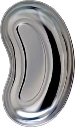 Pussbekken stål 25cm 1 stk