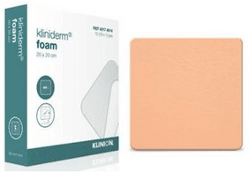 Klinion Wound Care Kliniderm Foam Skumbandasje 20x20cm   10 stk