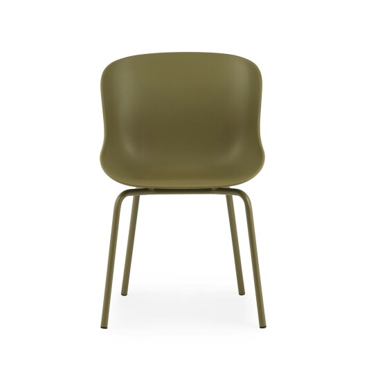 Normann Copenhagen Hyg Stol Stål Olive
