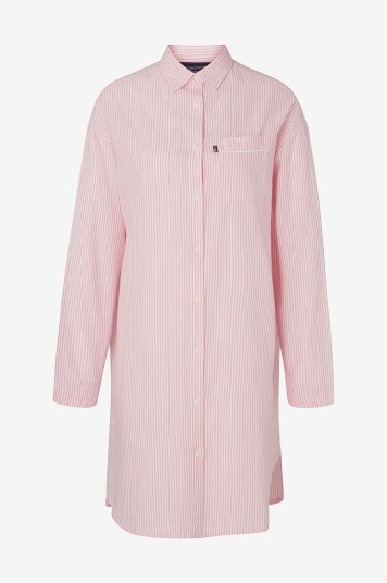 Lexington Icons Nattskjorte Luna Cotton Light Oxford Rosa Lexington Icons Nattskjorte Luna Cotton Light Oxford Rosa