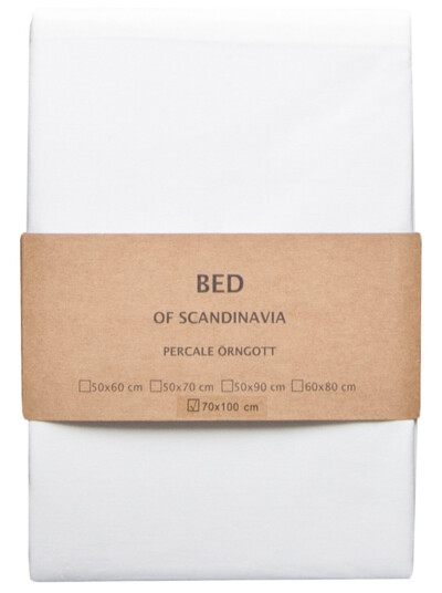 Scandinavian Bedding Putevar percale Hvit 50 x 90 Bomull Hvit Scandinavian Bedding Putevar percale Hvit 50 x 90 Bomull Hvit