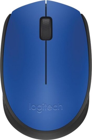 Logitech M171 Trådløs Optisk Mus for PC - 1000 DPI - Ambidekstriøs - Blå/Svart Logitech M171 Trådløs Optisk Mus for PC - 1000 DPI - Ambidekstriøs - Blå/Svart
