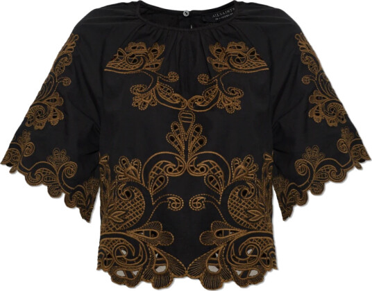 AllSaints Dame Bluser & Skjorter Svart XS,