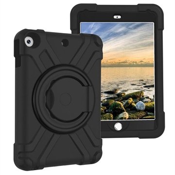 iPad 10.2 2019/2020/2021 Heavy Duty 360 Deksel Svart