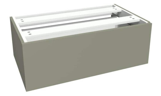 Vikingbad Sideskap Trend MIE Demi- Mål: B(60-90)Xh46xd29 cm Oliven / 80cm