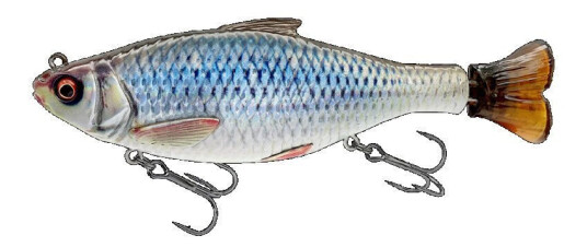 SG 3D HARD PULSETAIL ROACH 18CM 90G SLOW SINKING ROACH