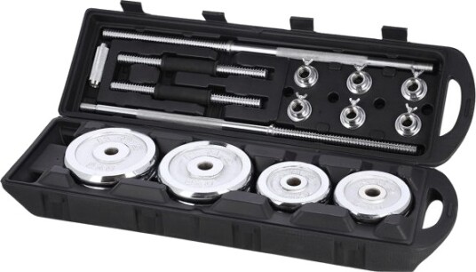 Hms Sett Med To Manualer Med Utskiftbare Vekter 2X25 Kg Stc50
