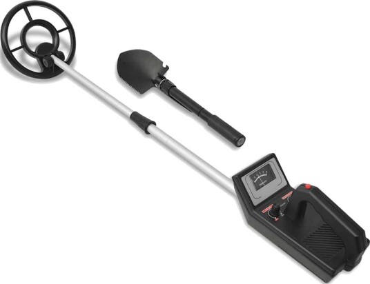vidaXL Metalldetektor med Spade 160 cm vidaXL Metalldetektor med Spade 160 cm