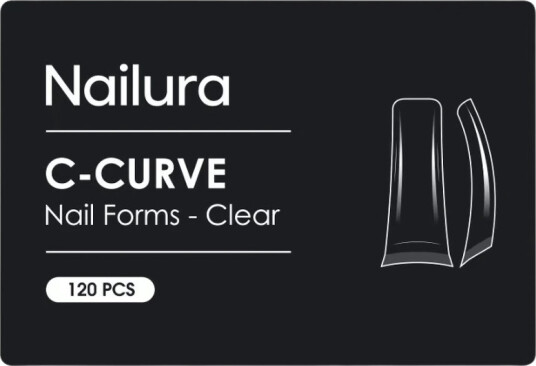 Nailura Nail Tips 120 pieces C-Curve
