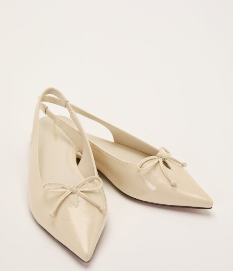 Bubbleroom Pointy Flat Slingback