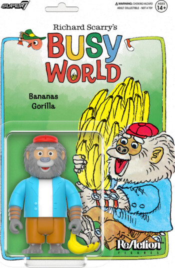 Richard Scarry Reaction Wv1 Bananas Gorilla