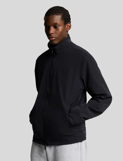 Lyle & Scott Keyline Windbreaker Jacket - Black - XS Lyle & Scott Keyline Windbreaker Jacket - Black - XS