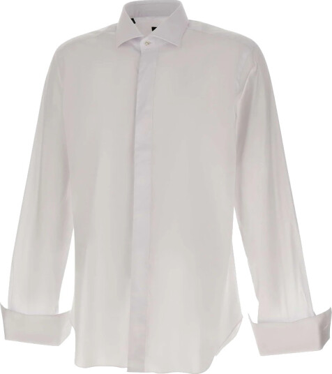 Barba Herre Skjorter Hvit 5XL,