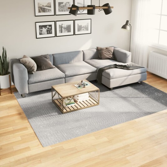 vidaXL Rug IZA kort luv skandinavisk utseende grå 200x280 cm vidaXL Rug IZA kort luv skandinavisk utseende grå 200x280 cm