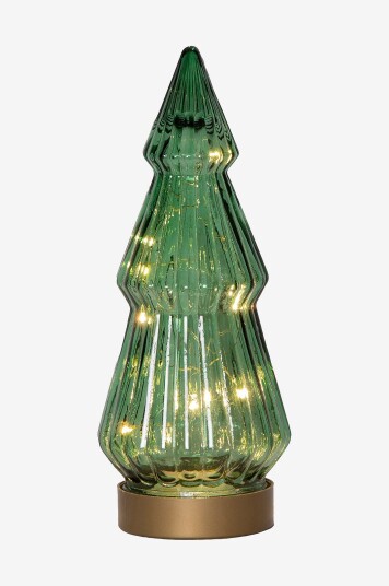 Star Trading   Glassdekorasjon Verde 24cm Grønn