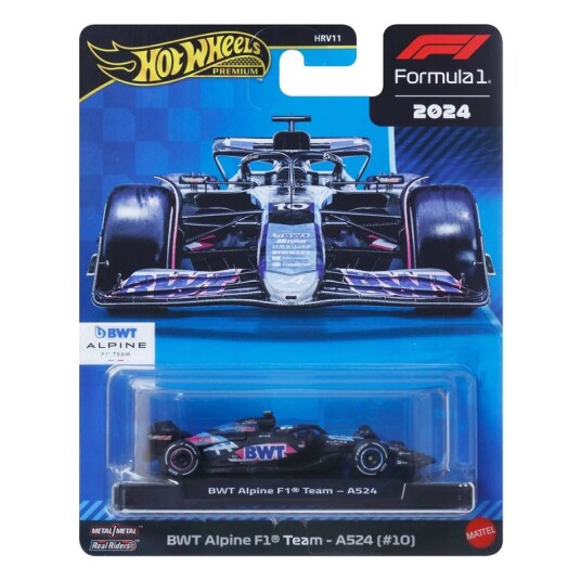 Hot Wheels Premium Formula 1 2024   BWT Alpine F1 Team: A524 #10