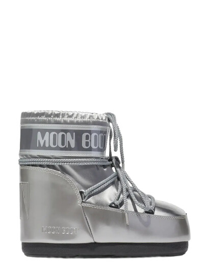 Moon Boot Mb Icon Low Glance - Silver - 36-38 Moon Boot Mb Icon Low Glance - Silver - 36-38