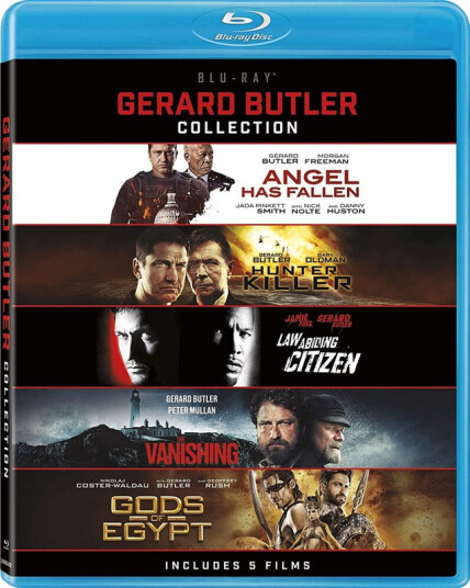 Gerard Butler 5 Pack Bluray