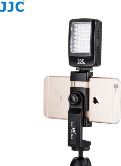 Jjc Solid 360° Roterende Stativholder 1/4" Til Telefon/Smarttelefon