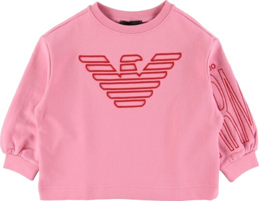 Emporio Armani Collegegenser Rosa m. Logo Emporio Armani 6 år 116 Collegegenser