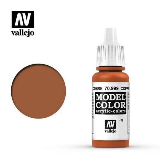 Vallejo 70.999 Kobber Modellfarge 18ml for Modellbygging