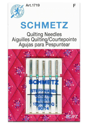 Schmetz Quiltenål 90/14 130/705 H-Q, 90/14, 5-pack Schmetz Quiltenål 90/14 130/705 H-Q, 90/14, 5-pack