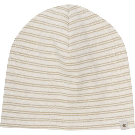 Huttelihut Irish Cream Beanie Melange Rib 4-6 år/53
