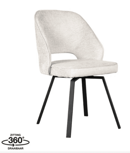 Trend Collection Lewis Spisestol – Cream
