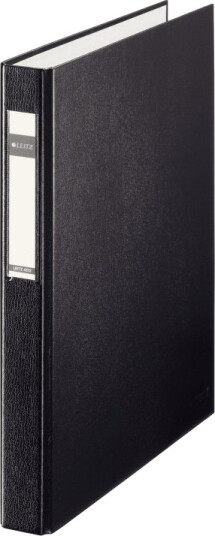 Leitz Ringbuch 4 Ring Din A4 4 Cm Schwarz