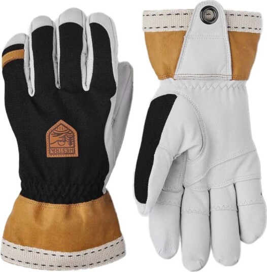 Hestra Ergo Grip Alpha 5 Finger 9, Black