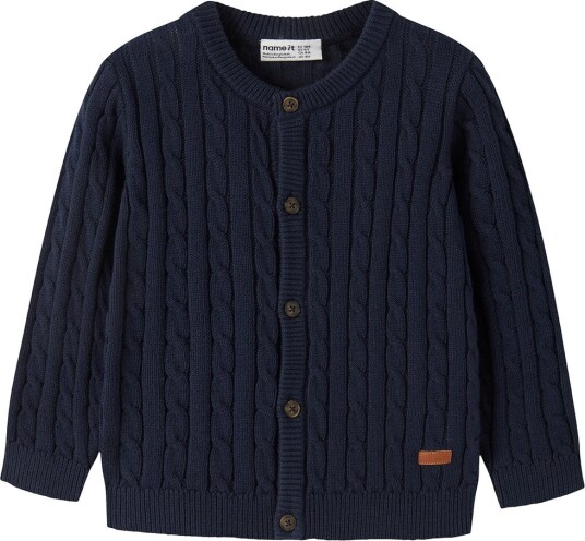 Name It Cardigan Strikk NmmRaffat Navy Blazer Name It 3 år (98) Cardigan Marineblå