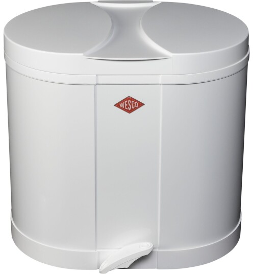 Wesco Beta Pedalbøtte - 30L - Hvit
