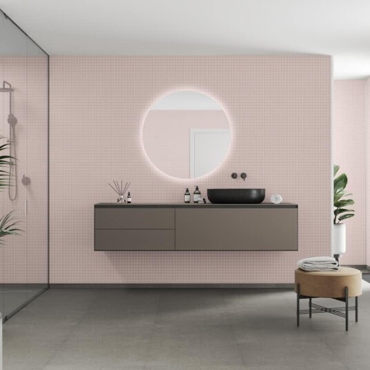 Baderomspanel Fibo 5218 M0303 Dusky Pink
