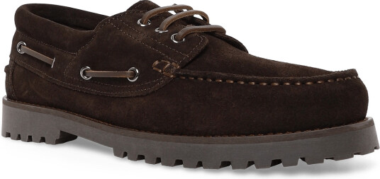 Garment Project Ollie Boat Shoe Brown Suede Brown 44 Garment Project Ollie Boat Shoe Brown Suede Brown 44